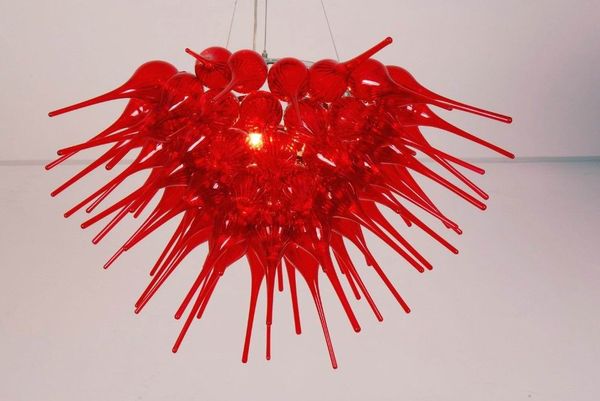 

modern art deco mouth blown glass chandelier lightings customized colored murano glass pendant lights for living room decor