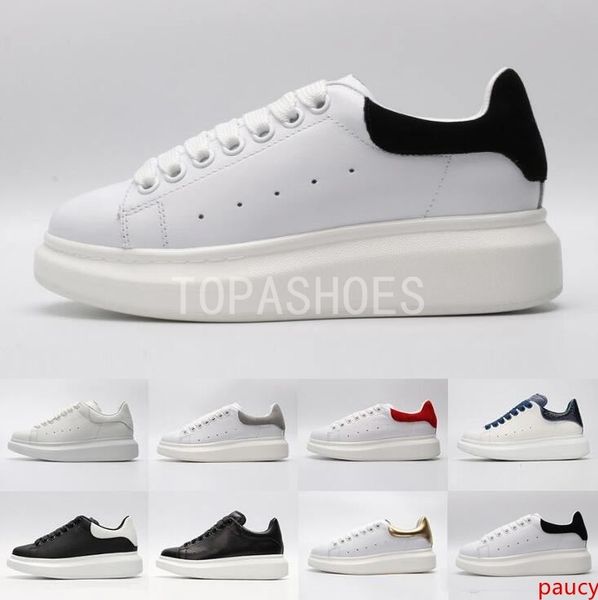

2019 ace black white red luxury fashion designer women shoes gold low cut leather flat designers men womens casual sneakers 36-44