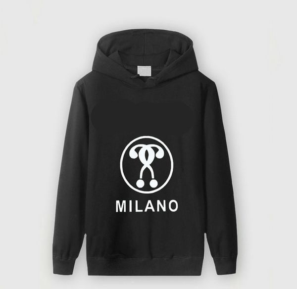 

2019 new fashion brand casual hoodies mens designer sweatshirts printing letter street hip hop loose luxury hoodie size s-2xl, Black