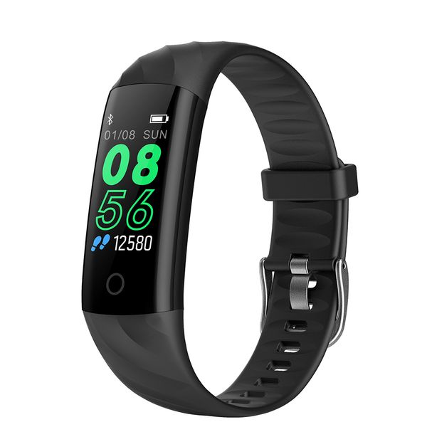 

s5 smart watch ip68 waterproof heart rate smart bracelet blood pressure oxygen monitor color screen activity fitness tracker smart band