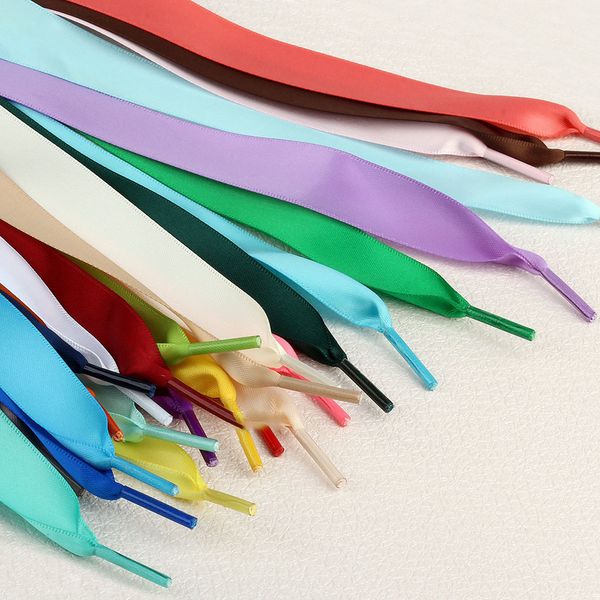 

0.2cm elastic running flat shoelaces 16 colors lace sneakers shoestrings special nofor men women jogging rubber, Black;white