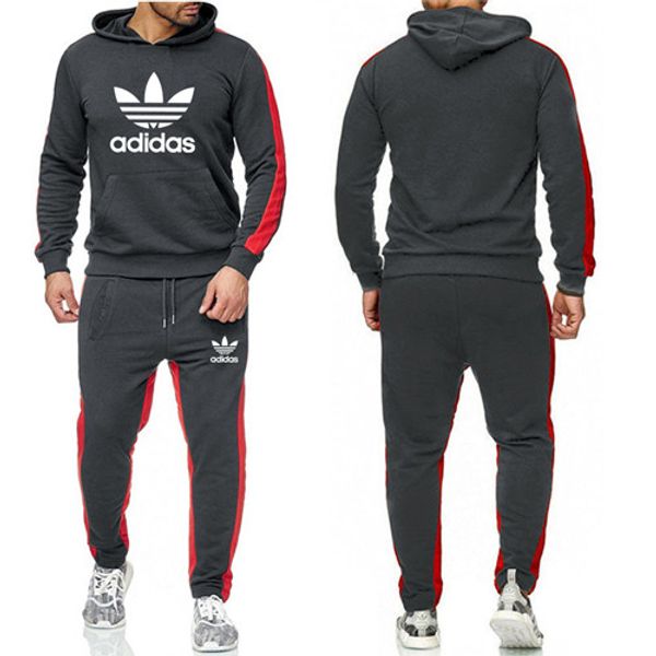 

d02 mens tracksuit luxury long sleeve hoodies+pants designer two piece sets fashion brand outfit suits long sleeve tracksuits for men, White