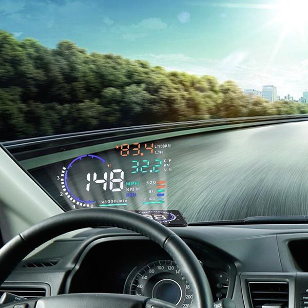 

a8 car hud head up display