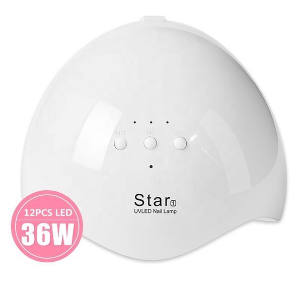 

36w led nail lamp light curing gel varnish polish manicure drying usb uv led nail lamp for gel quick dry