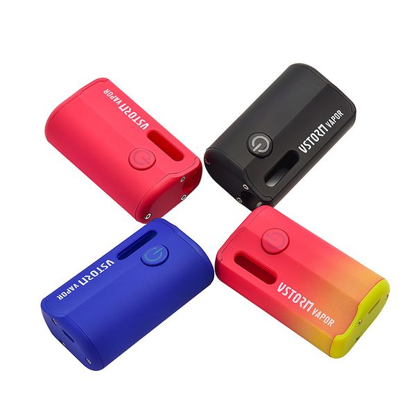 

Authentic M1 vape battery by Vapor Storm vaporizer e cigarette box mods 800mAh Adjustable Voltage for Thick Oil Cartridge