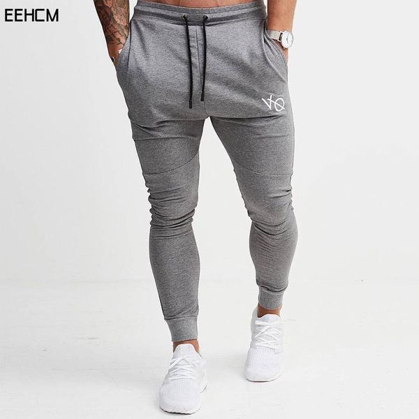 

eehcm моды 2017 года новые брюки мужчины спортзалы одежда мужчины joggers pantalon homme спортзалы профессиональный бодибилдинг sweatpant, Black
