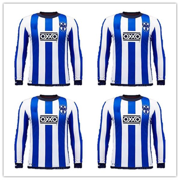 

Special edition rayado monterrey occer jer ey 2019 club world cup 19 20 rodolfo pizarro maximiliano meza long leeve football hirt, Black;yellow