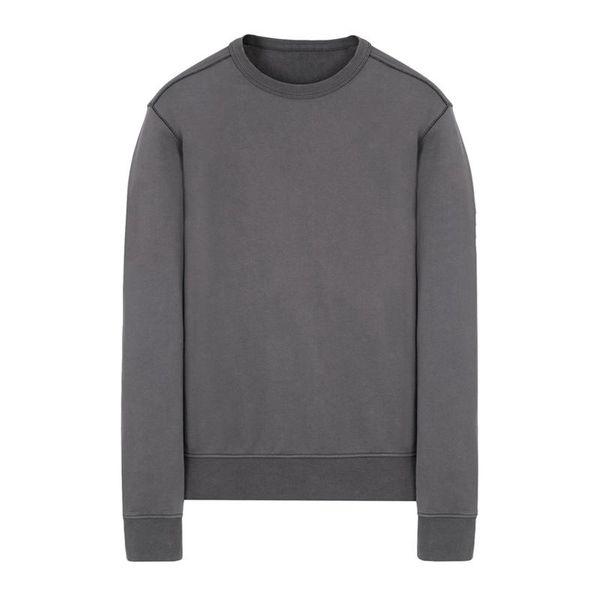 

2020 19ss 62751 crewneck толстовка t0pst0ne с длинным рукавом футболка простой solid толстовка моды пуловер свитер sportwear street lswy293, Black