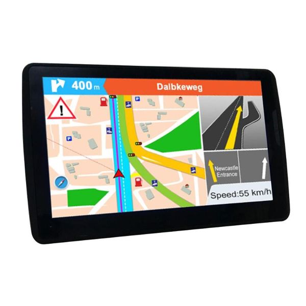 

usb 2.0 direct access universal car gps navigation 7 inch touch screen high performance black maps fm with 8g memory