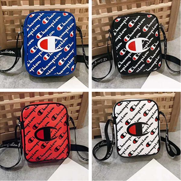 

designer crossbody bag champion luxury handbags purse women men fanny pack waist chest bags pu shoulder bag beach sports tote 2019 c61706, White