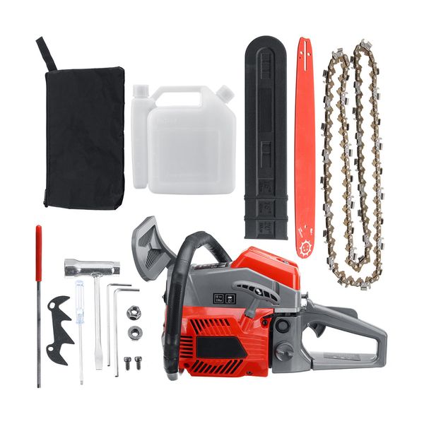 

new arrived 2200w 58cc 20'' bar gasoline chain saws 11000rpm cutting wood gas chain sawing