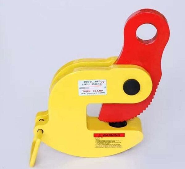 

5ton dfq type turnover horizontal lifting clamp, reverse hanger steel sheet board lifter clip grip claw industrial grade