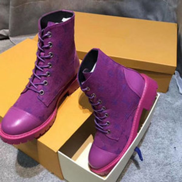 

lastest 23 women's shoes casual ankle martin boots camp low boot in shiny rubber motorcycle genuine leather shoes sneakers sports, Black