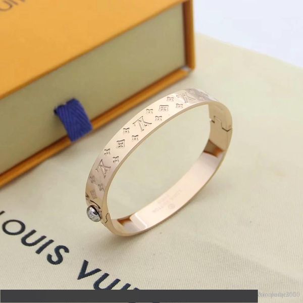 

gold bracelet bangle for women fashion stainless steel silver bracelets with, Black