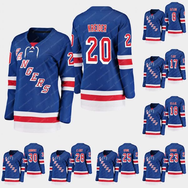 

womens new york rangers ondrej pavelec cody mcleod jesper fast ryan spooner mats zuccarello chris kreider henrik lundqvist hockey jerseys, Black;red