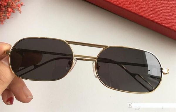 

2019 the latest fashion designer sunglasses oval small frame 00356 uv protection 400 lens with original box, White;black