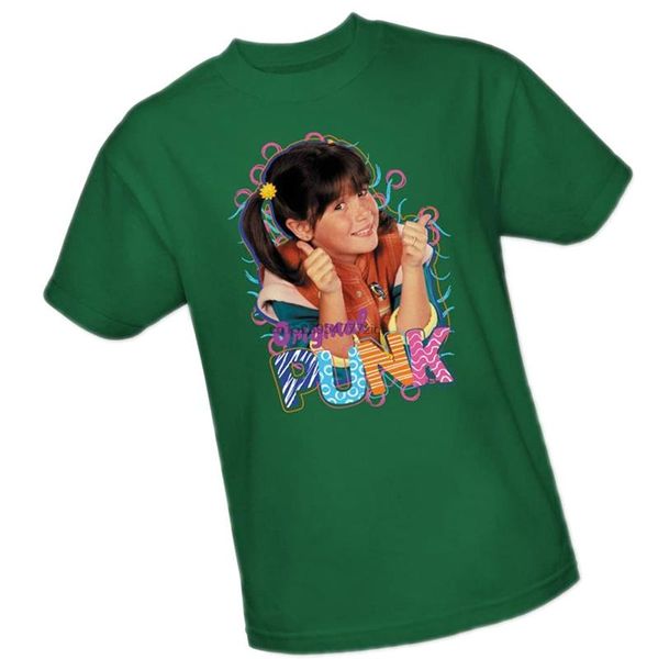 

original punk - punky brewster youth t-shirt(1, White;black