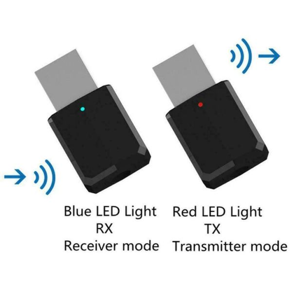 

wireless bluetooth 5.0 receiver dongle usb adapter for computer laptv mp3