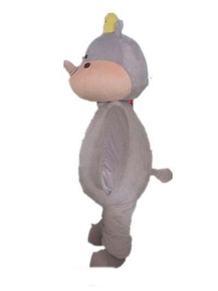 

2018 the head a fat cow mascot costume for to wear, Red;yellow