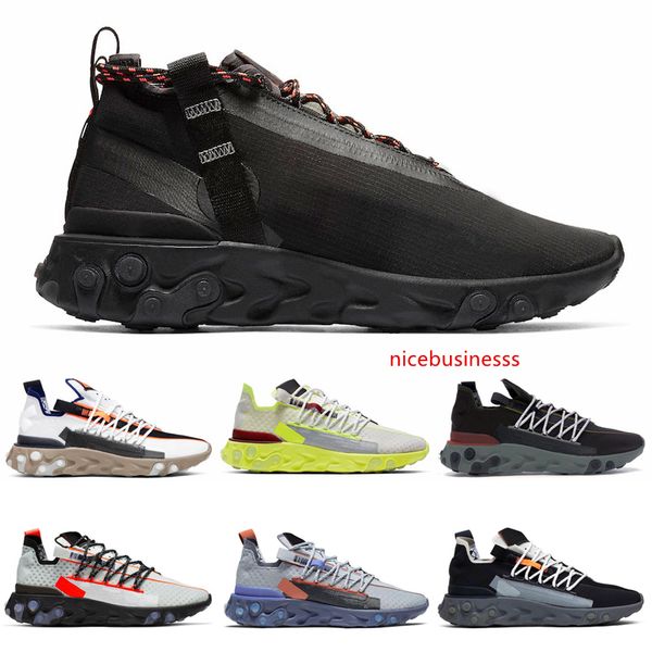 

react lw wr mid ispa men running shoes ghost aqua anthracite blue orange gun smoke wolf grey women mens trainers sports sneakers 36-45