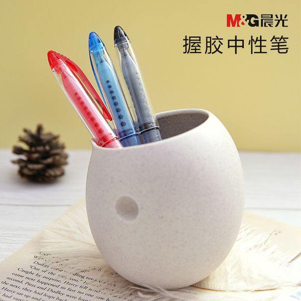 

lovefrom 1 pcs rubber comfort full needle gel pen 0.38mm multicolor pen office supplies gel pens colored pens student