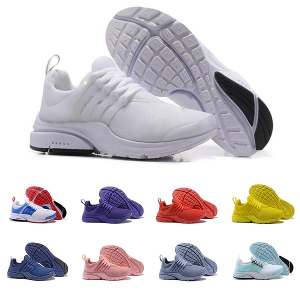 

presto 2019 men women running shoes triple black white light blue yellow sports sneakers mens trainers size 36-45 outdoors