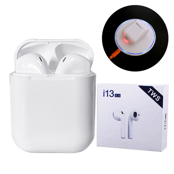 

i13 tws поддержка беспроводных наушников Bluetooth всплывающее окно Bluetooth 5.0 Наушники с с