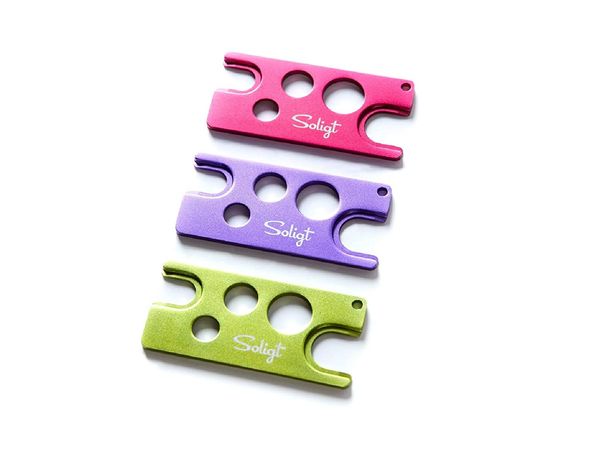 

multi-color metal essential oil key tool, universal opener and remover for roller balls and caps on most bottles