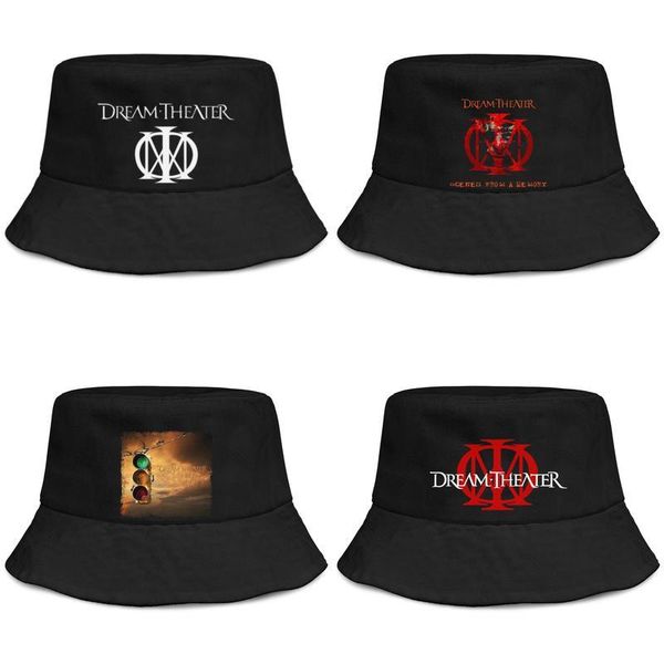 

dream theater traffic lights and ants mens womens buckethat cool sports bucket baseballcap logo classic symbol, Blue;gray