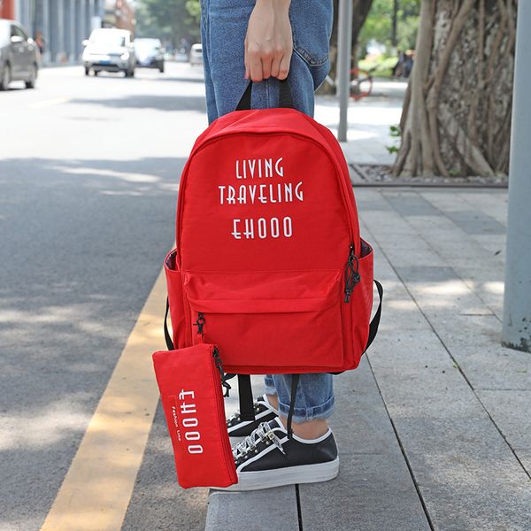 

fashion nylon student bagpack lapbackpack school bags for teenage girls book bag ladies rucksack travel backpacks mochila