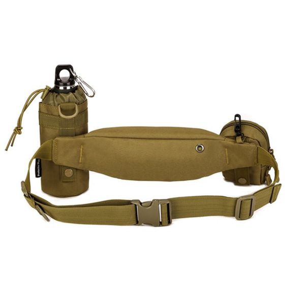 

outdoor protector plus green camo water repellent fanny pack waist belt bag travel wallet hip pouch new