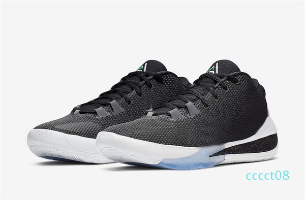 

authentic zoom freak 1 black white bq5422-001 giannis antetokounmpo 1s mens basketball shoes with box ct08