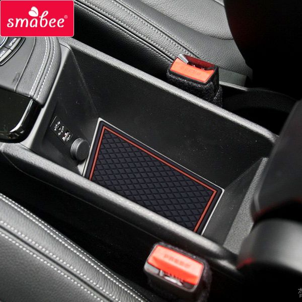 Smabee Door Groove Mat For Bmw X1 2016 2018 Gate Slot Mat Interior Door Pad Cup Non Slip Mats Red White Black Semi Truck Accessories Interior Sports