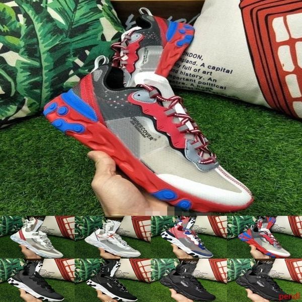 

2020 sale epic react element 87 undercover men running shoes for women designer sports mens trainer shoes sail light bone sneakers 36-45