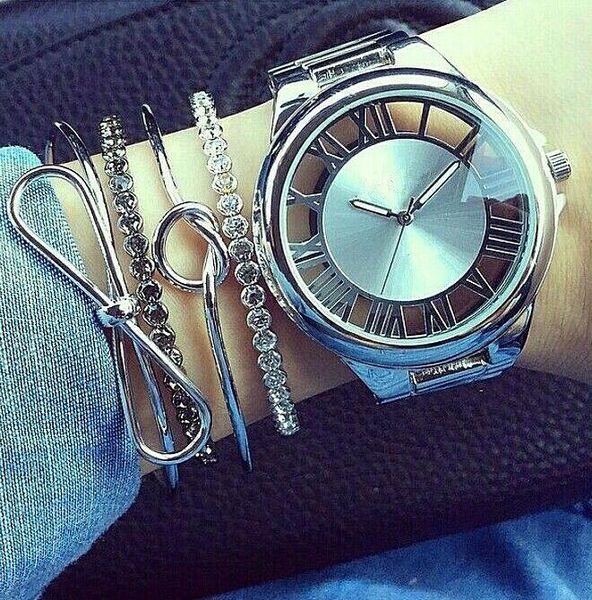 

ns52 4pcs/set opening cat elephant moon cuff bracelets set gold alloy bracelet adjustable bangle for women boho jewelry, Black