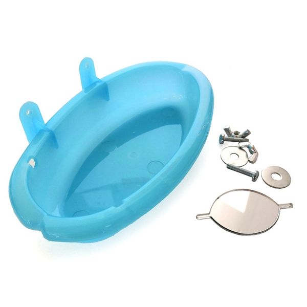 

bird bathtub with mirror pet bath shower parrot bathing supplies standing box cage accessories other bird supplies