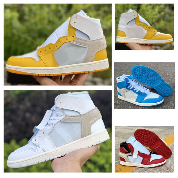 

высокое качество 1 белый темно-розовый синий aq0818-148 высокий, чтобы помочь og1s желтый мужская баскетбольная спортивная обувь спортивная