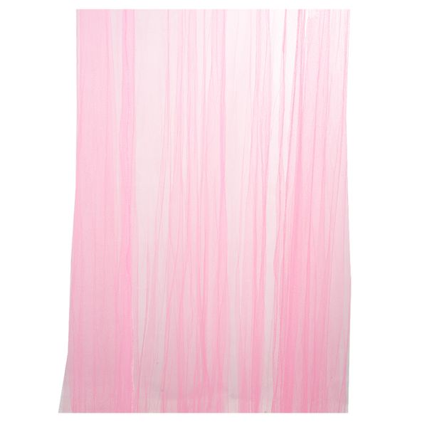 

round mosquito net with lace - pink