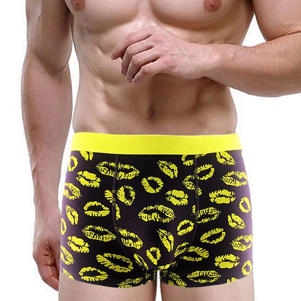 

male comfortable solid panties underpants men boxer soft breathable underwear boxershorts homme for men, Black;white