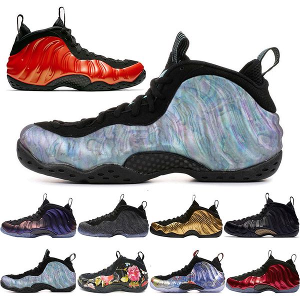 

hardaway abalone мужчины баскетбол обувь foam habanero красный остров зеленый баклажан медь metallic пенни тренеры спортивная обувь sneaker