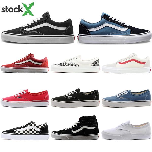 

with socks vans old skool black white fear of god red buble canvas mens sport sneakers fashion casual shoes size 36-44, White;red