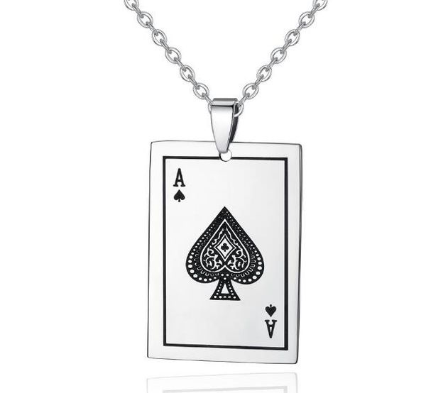 collier homme as de pique collier homme as de pique