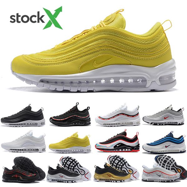 

2018 casual tripel white metallic gold silver bullet white 3m premium running shoes men women sneakers with gift rtd-9