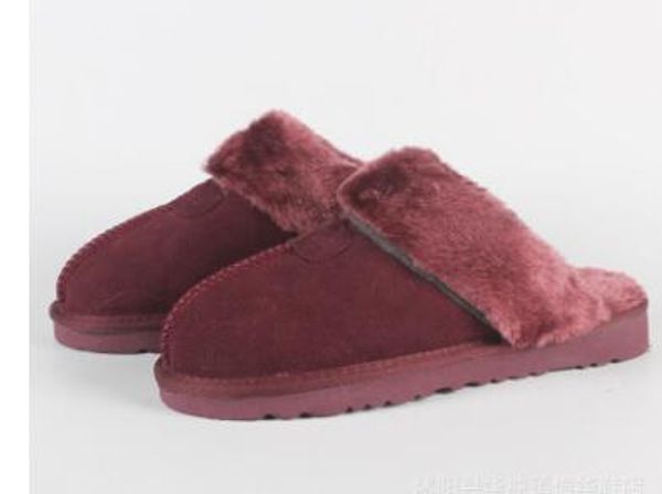 

2019 sell classic design warm slippers goat snow boots martin boots short women boots keep warm shoes dorp shipping, Black