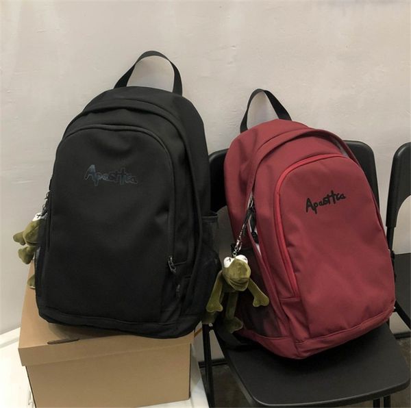 

new students large backpack shoulder bag textured fashion backpacks ph-cfy20061943