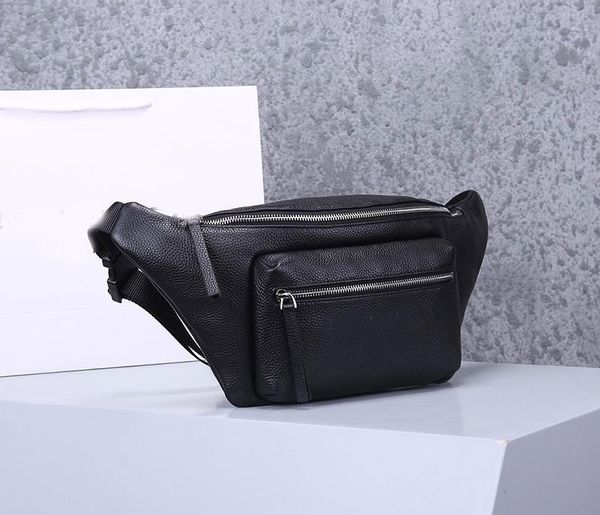 

fannypack litchi pattern genuine leather waist bag bal purse designer luxury bag purses real leather belt purses waist bag