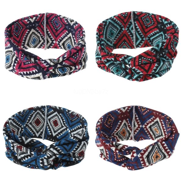 

женщины вязание ручной keep warm hairband sweatband урожай женщины 1pc beige волос головная повязка # 812, Silver