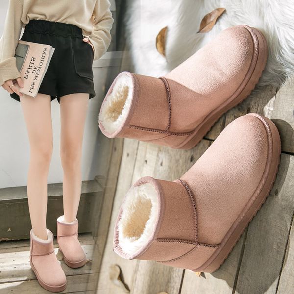 

woman flat boots round toe boots-women women's rubber shoes rain lace up luxury designer winter footwear booties ladies low, Black