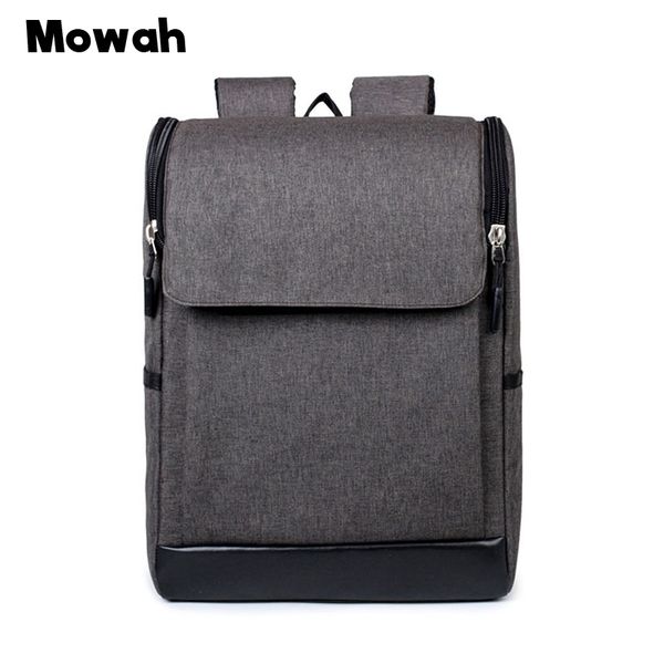 

mowah fashion men double shoulder bags casual backpack schoolbag portable computer bags travel backpacks durable bag bix035 pm49