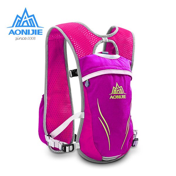 

aonijie outdoor 5.5l running backpack lightweight marathon riding hiking sport hydration vest bag for 250ml water flask